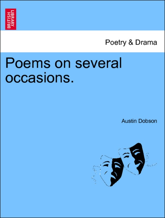 Poems on several occasions.Vol. I.