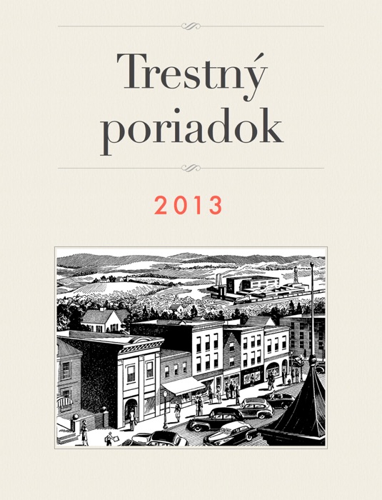 Trestný poriadok