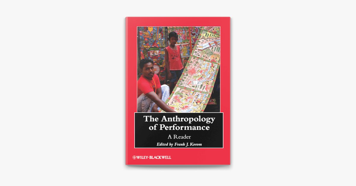 ‎The Anthropology Of Performance En Apple Books