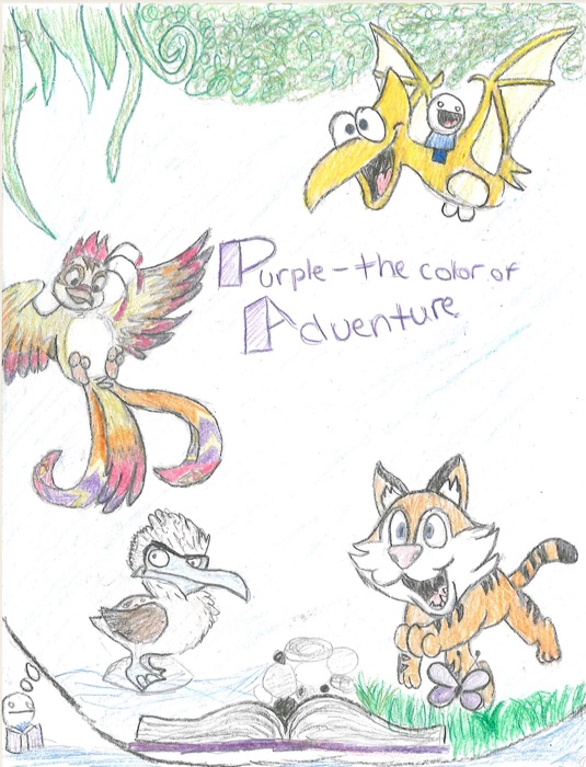 Purple- The Color of Adventure