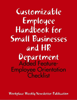 Workplace Weekly NewsLetter Publication - Customizable Employee Handbook for Small Businesses and HR Department artwork