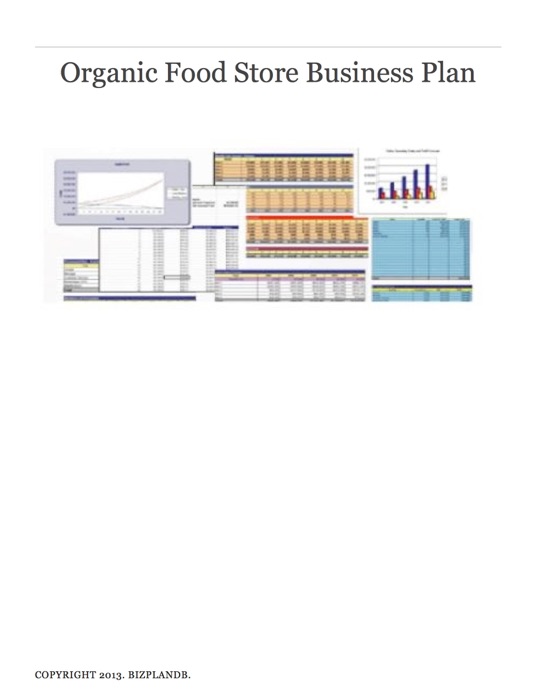 Organic Food Store Business Plan