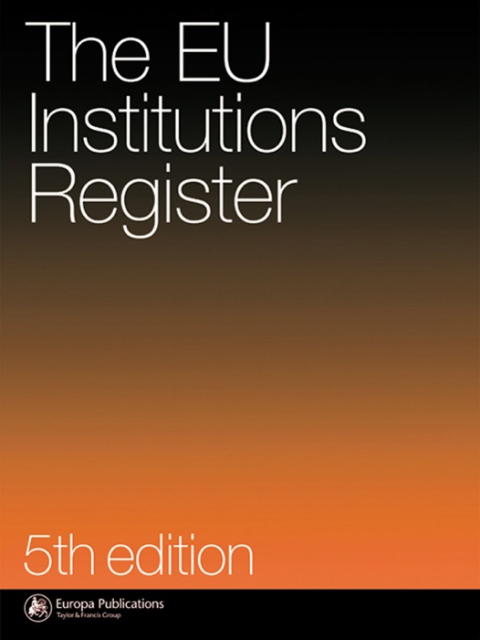 Eu Institutions Register