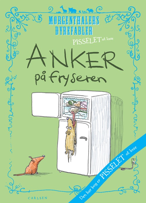 Pisselet at læse: Anker på fryseren