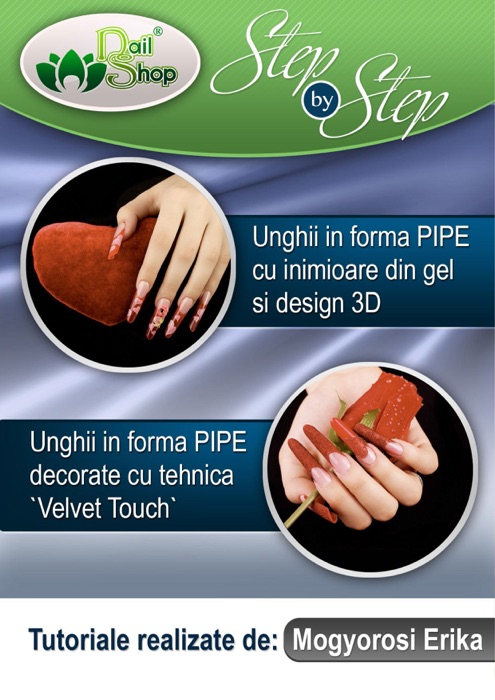 Unghii in forma de PIPE - step by step