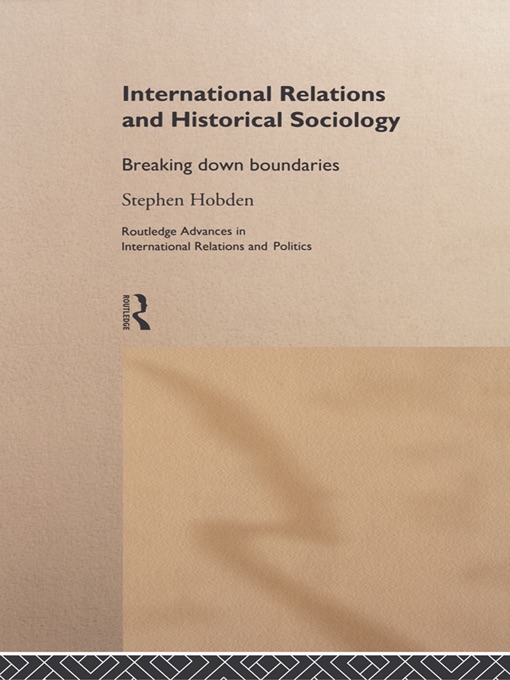 International Relations and Historical Sociology