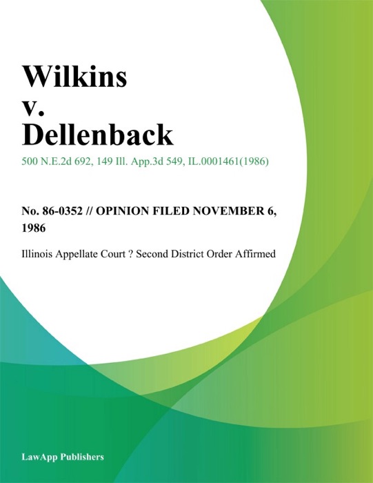Wilkins v. Dellenback