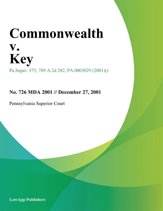 Commonwealth v. Key