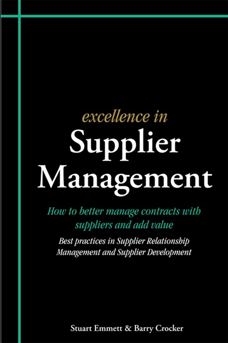 Excellence In Supplier Management