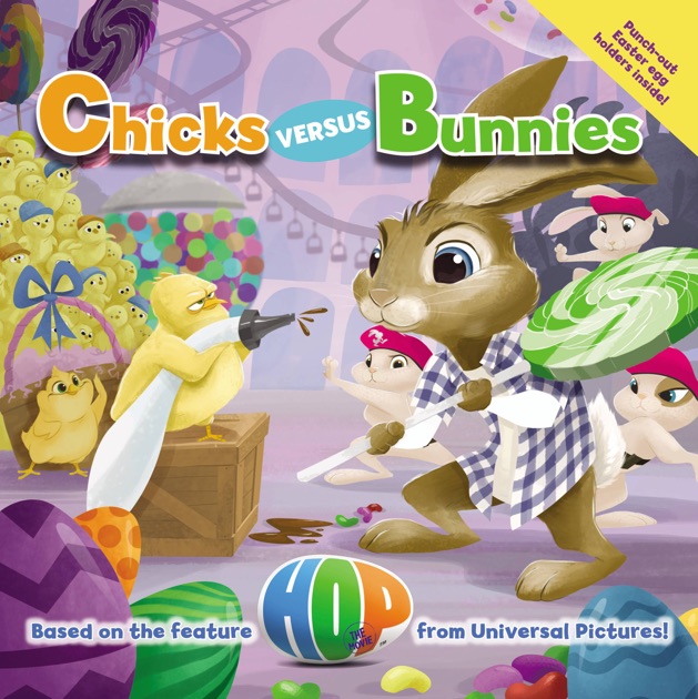 Hop Chicks Versus Bunnies By Kirsten Mayer On Apple Books 