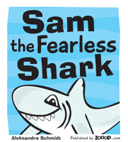 Aleksandra Schmidt - Sam the Fearless Shark artwork