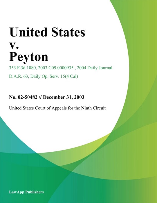 United States v. Peyton