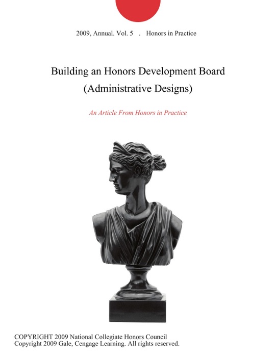 Building an Honors Development Board (Administrative Designs)