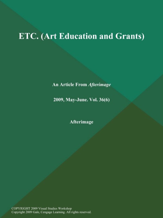ETC (Art Education and Grants)