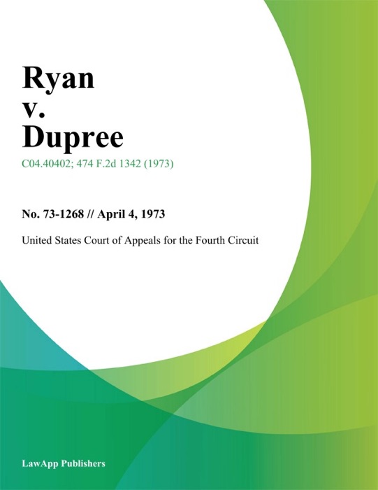 Ryan v. Dupree