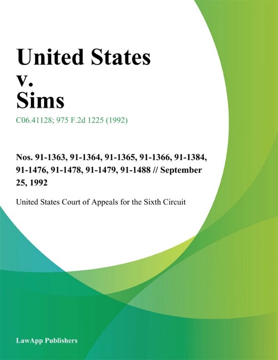 United States V. Sims