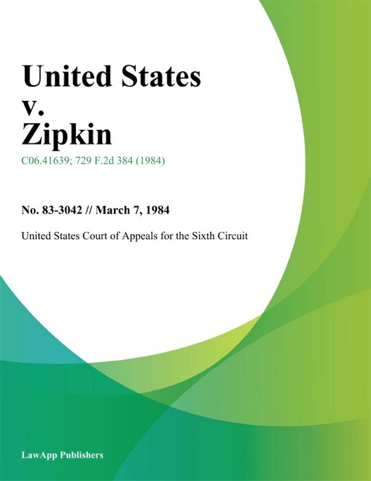 United States V. Zipkin
