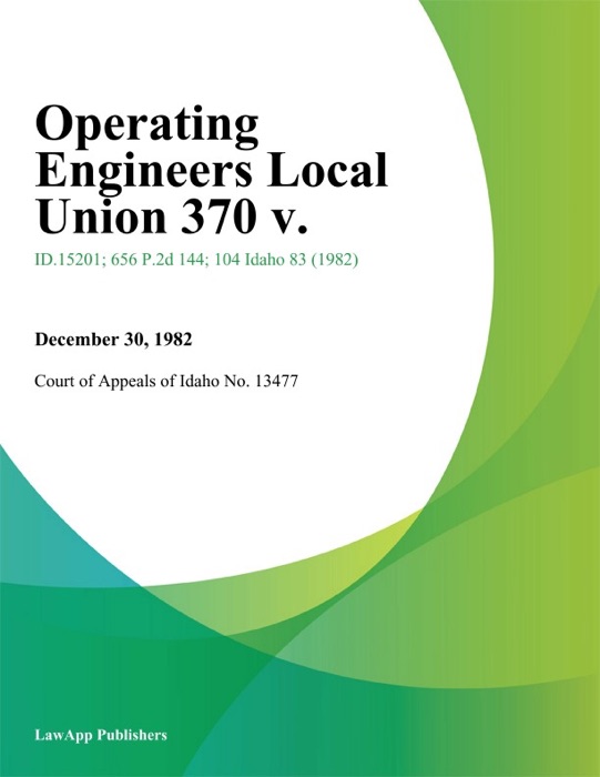 Operating Engineers Local Union 370 v.