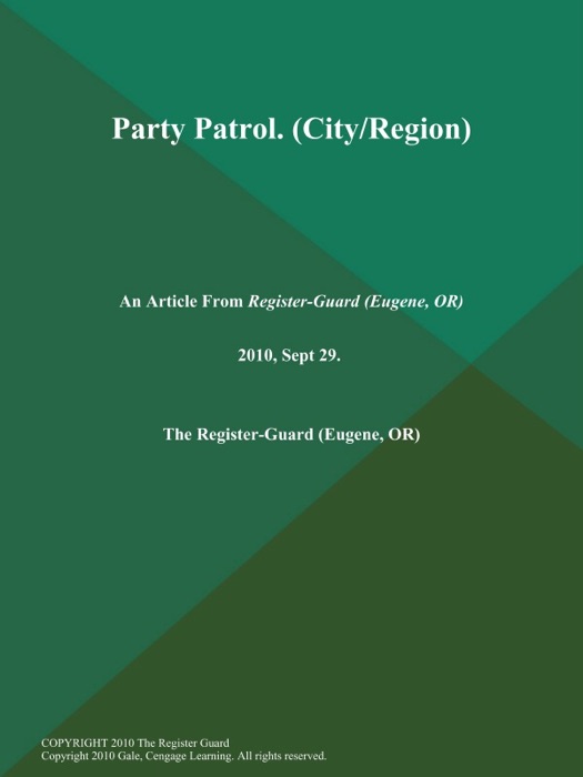 Party Patrol (City/Region)