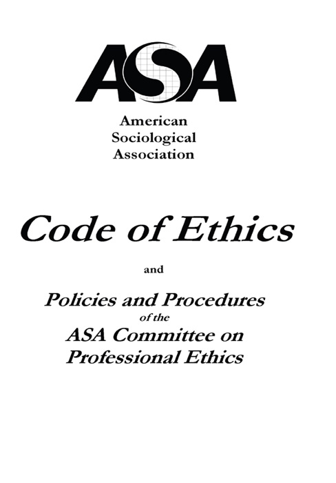 ASA Code of Ethics