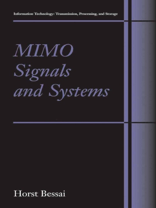 MIMO Signals and Systems