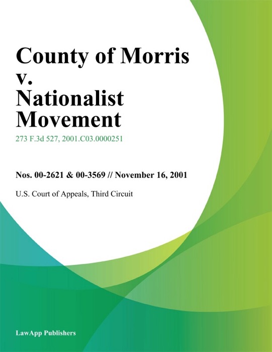 County of Morris v. Nationalist Movement