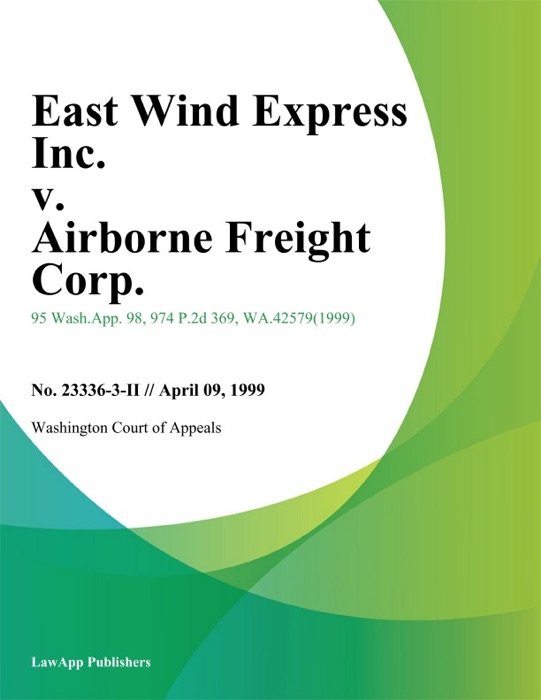 East Wind Express Inc. v. Airborne Freight Corp.