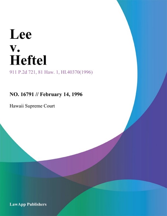 Lee V. Heftel