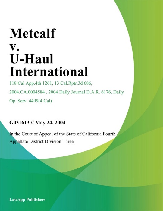 Metcalf v. U-Haul International