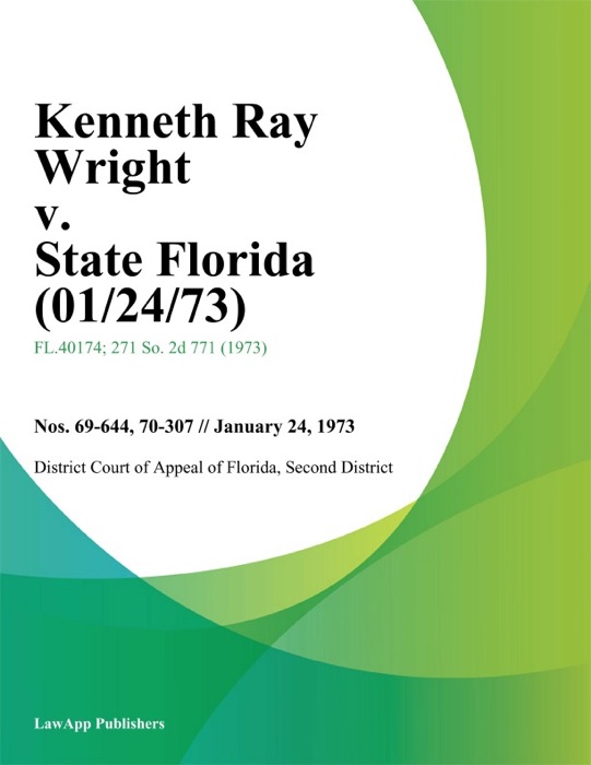 Kenneth Ray Wright v. State Florida