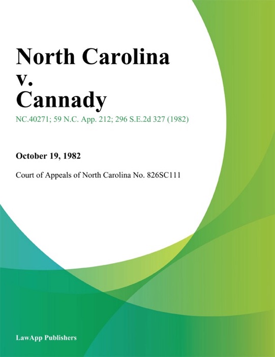 North Carolina v. Cannady