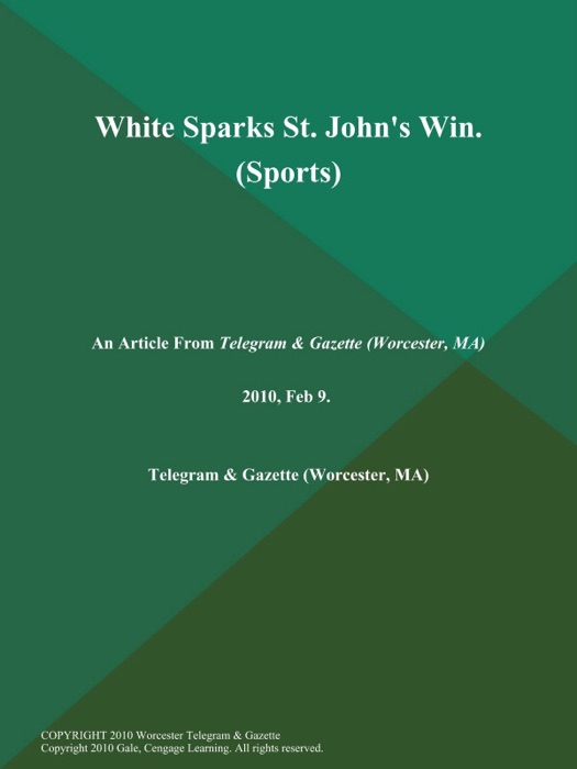 White Sparks St. John's Win (Sports)