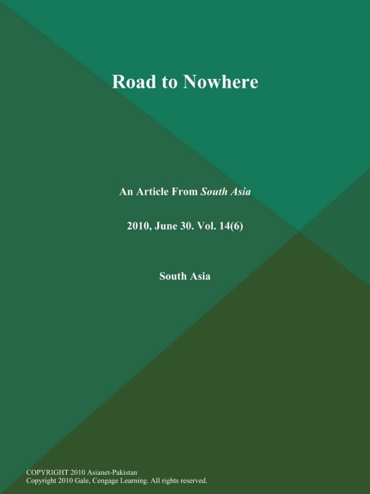 Road to Nowhere