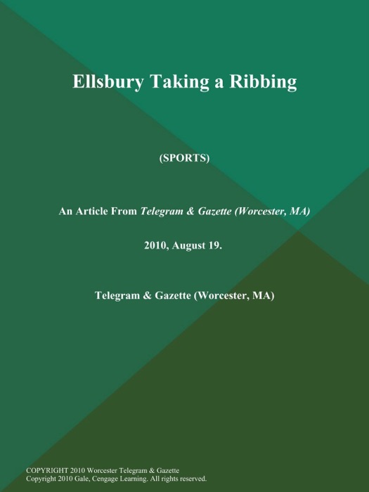 Ellsbury Taking a Ribbing (Sports)