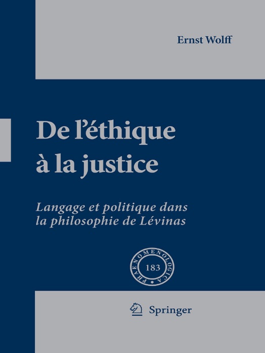 De L'éthique à la Justice