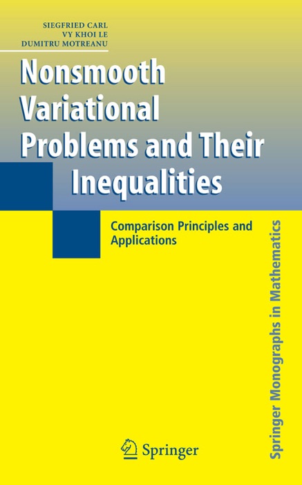 Nonsmooth Variational Problems and Their Inequalities