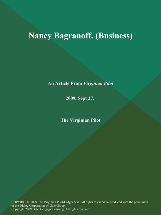 Nancy Bagranoff (Business)
