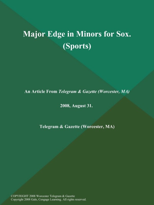 Major Edge in Minors for Sox (Sports)