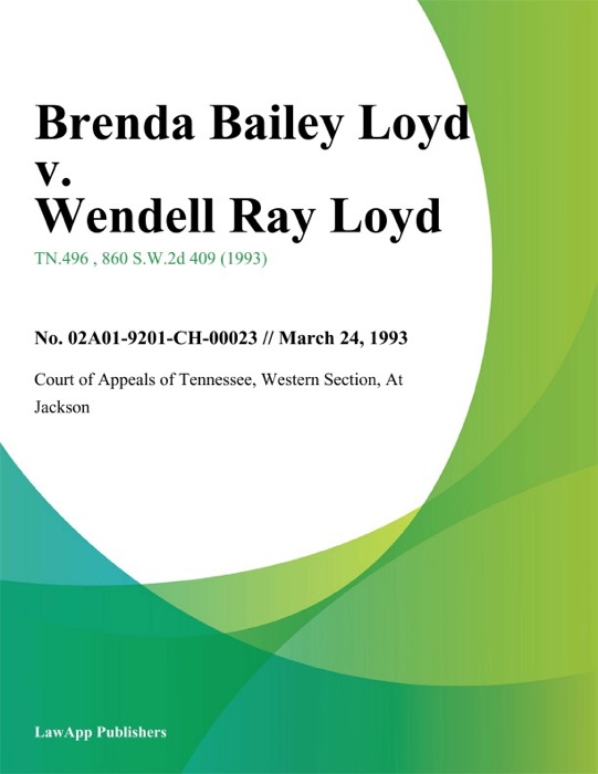 Brenda Bailey Loyd v. Wendell Ray Loyd