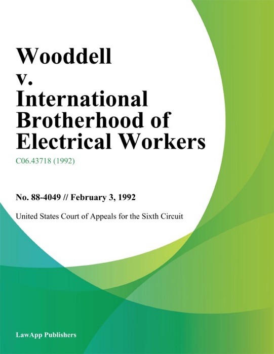 Wooddell v. International Brotherhood of Electrical Workers