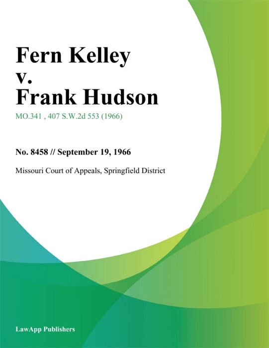 Fern Kelley v. Frank Hudson