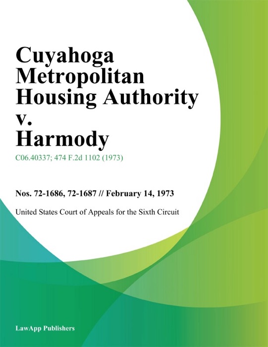 Cuyahoga Metropolitan Housing Authority v. Harmody