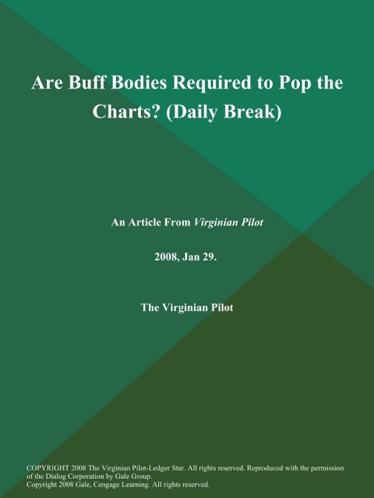 Are Buff Bodies Required to Pop the Charts? (Daily Break)