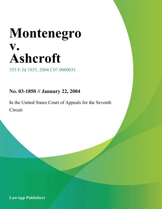 Montenegro v. Ashcroft