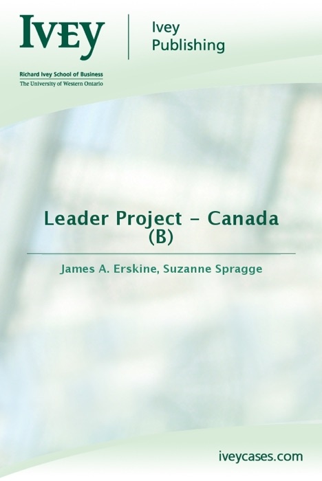 Leader Project - Canada (B)