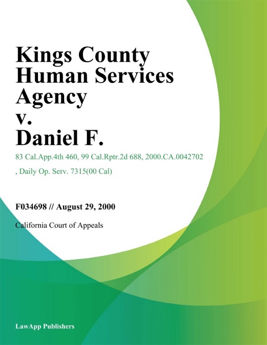 Kings County Human Services Agency V. Daniel F.
