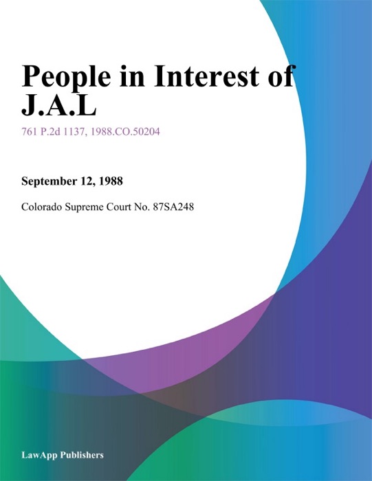 People In Interest of J.A.L.