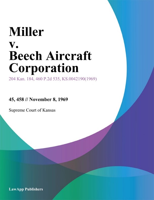 Miller v. Beech Aircraft Corporation