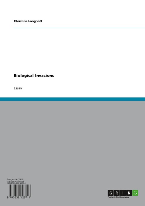 Biological Invasions