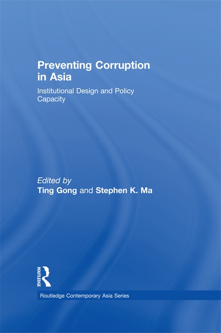 Preventing Corruption in Asia